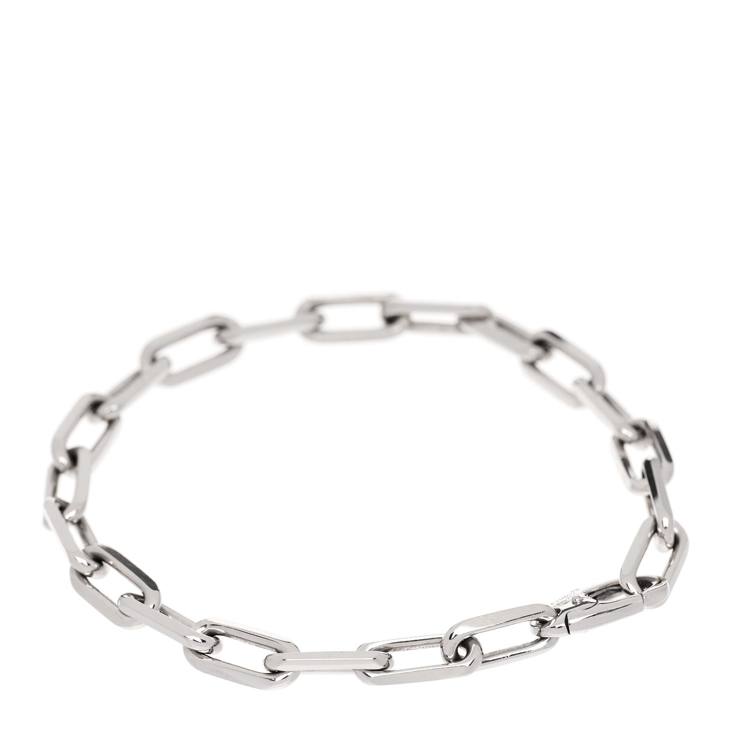 Cartier 18K White Gold Santos de Cartier Bracelet 3 of 6