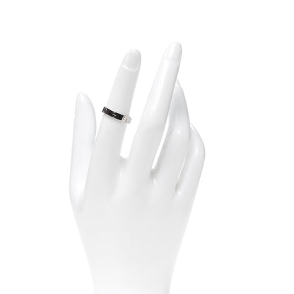 Cartier 18K White Gold 3.5mm LOVE Wedding Band Ring 51 5.75 2 of 4