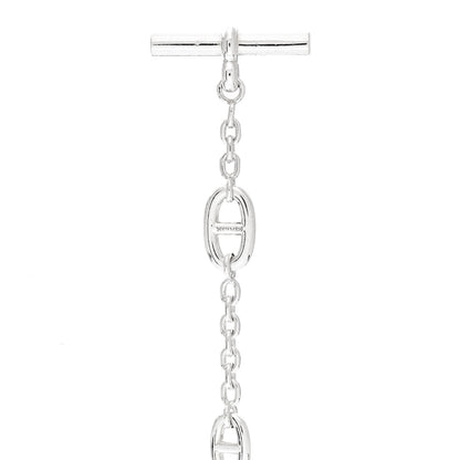 Hermes Sterling Silver Farandole Necklace 120 4 of 7