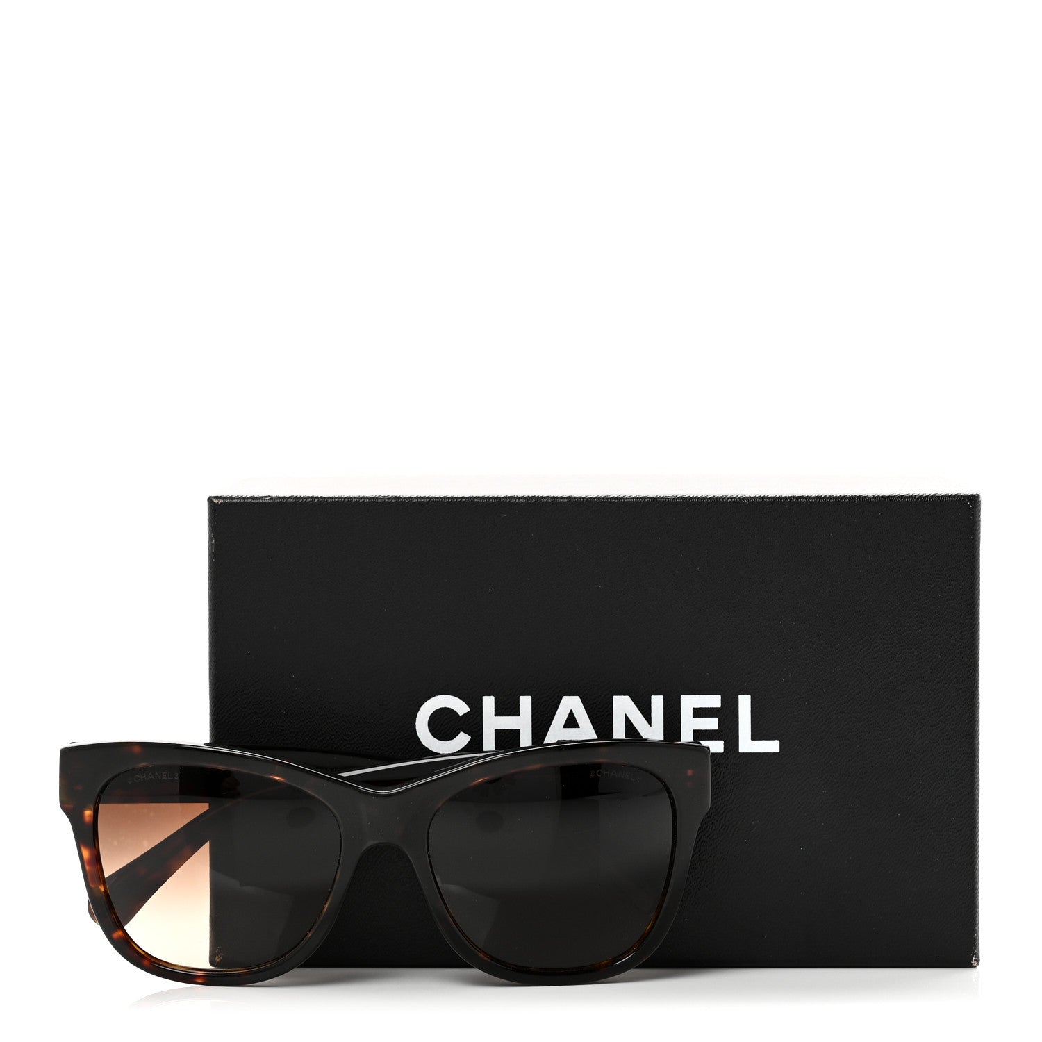 Chanel Acetate Runway Square Sunglasses 5380 Dark Tortoise 8 of 8