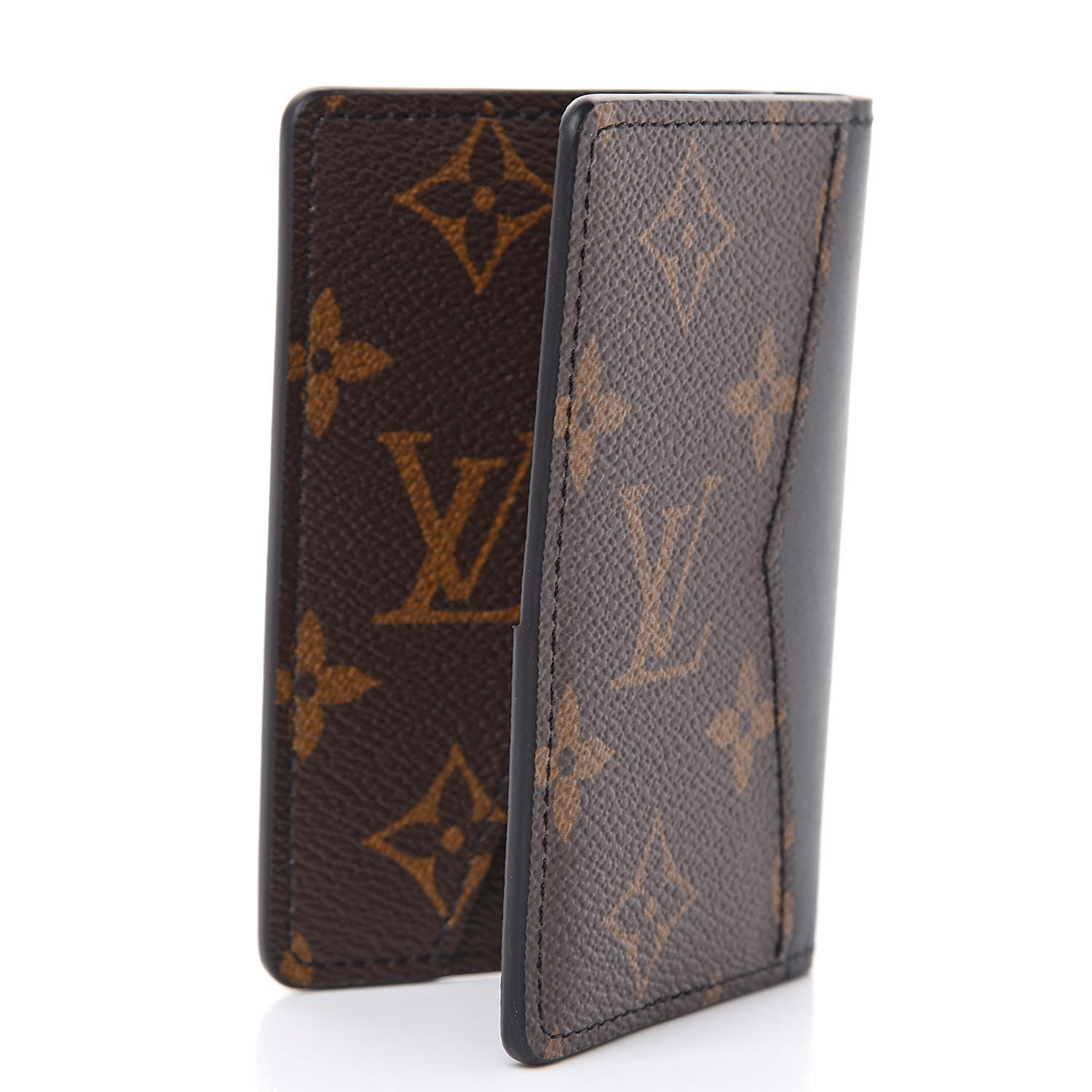 Louis Vuitton Monogram Macassar Pocket Organizer NM 3 of 7