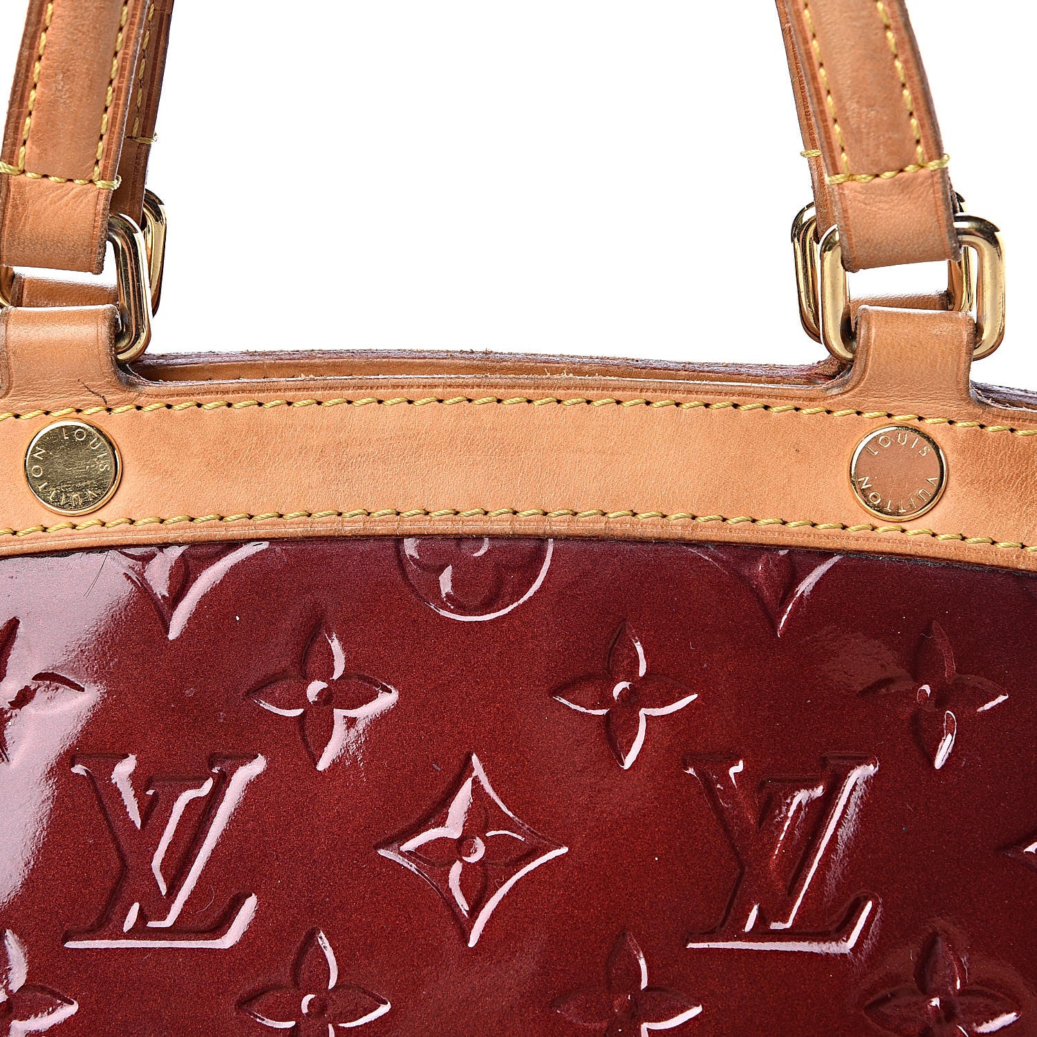 Louis Vuitton Vernis Brea MM Rouge Fauviste 24 of 35