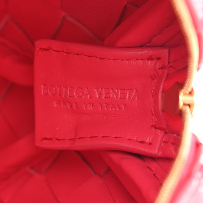 Bottega Veneta Patent Nappa Intrecciato Mini Loop Camera Bag Candy Stripe 6 of 9
