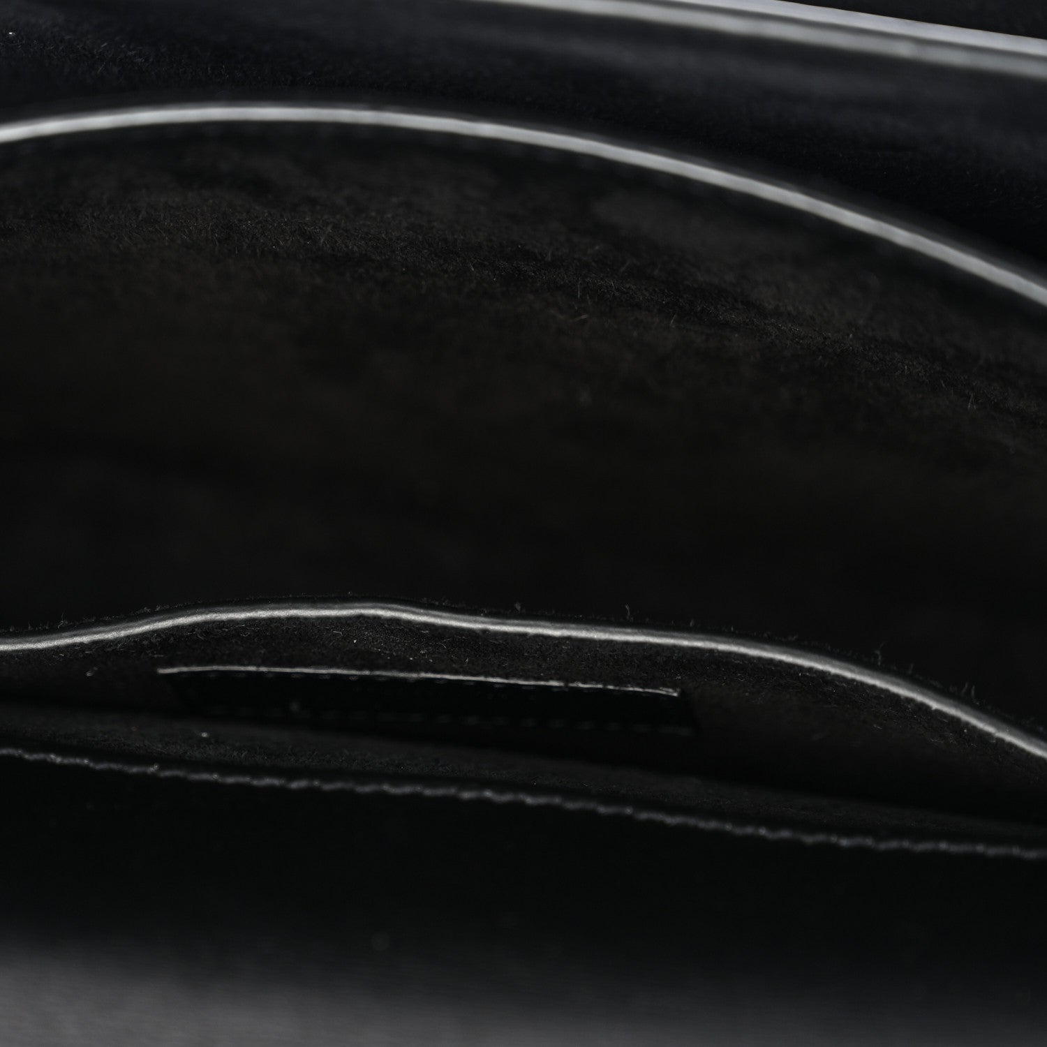 Saint Laurent Calfskin Medium Monogram Monochrome Sunset Black 6 of 15
