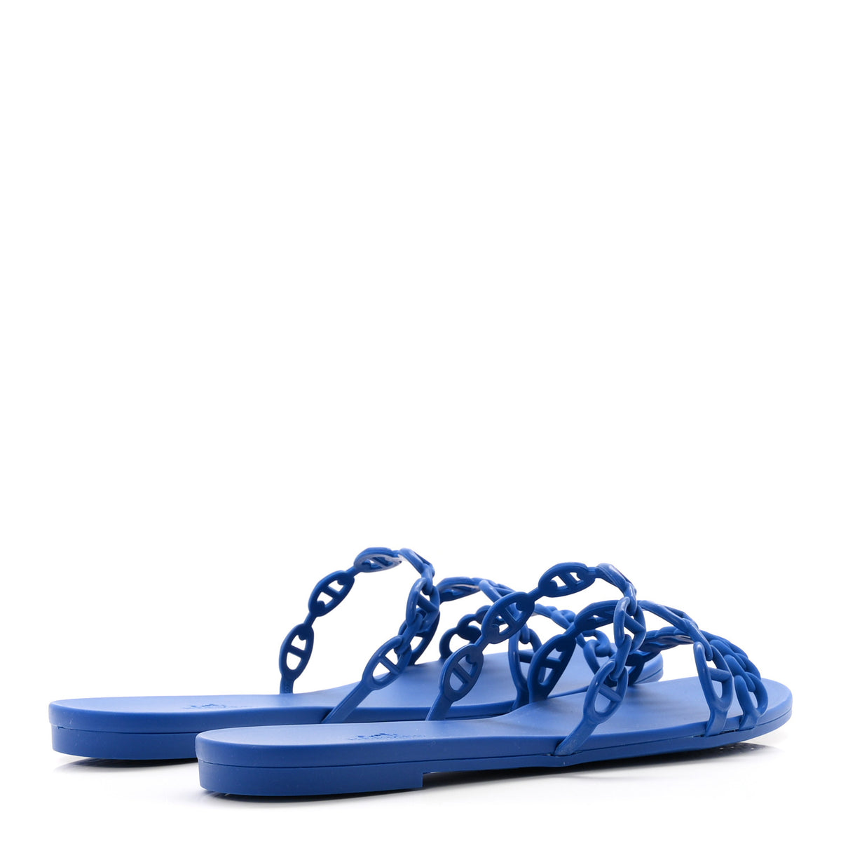 Rubber Chaine d'Ancre Rivage Sandals 39 Bleu Smalt