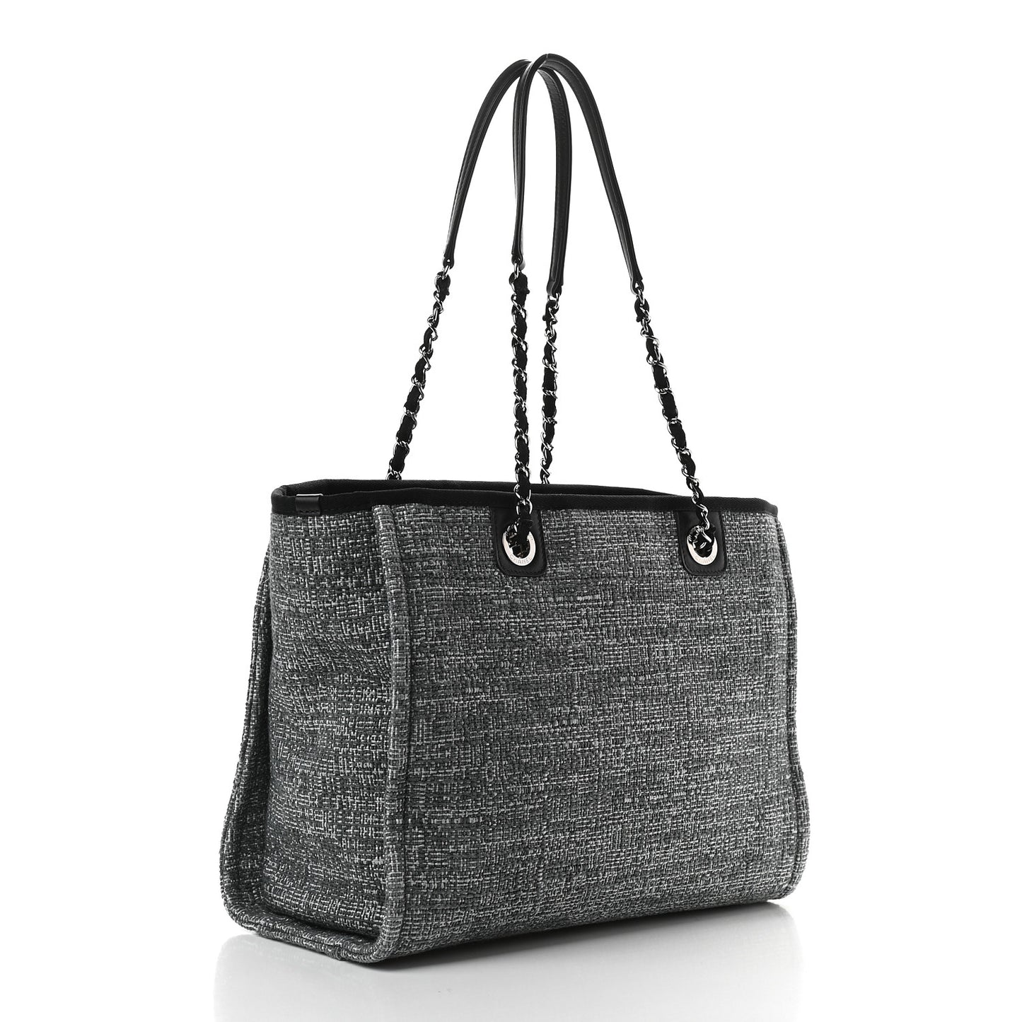 Canvas Small Deauville Tote Grey