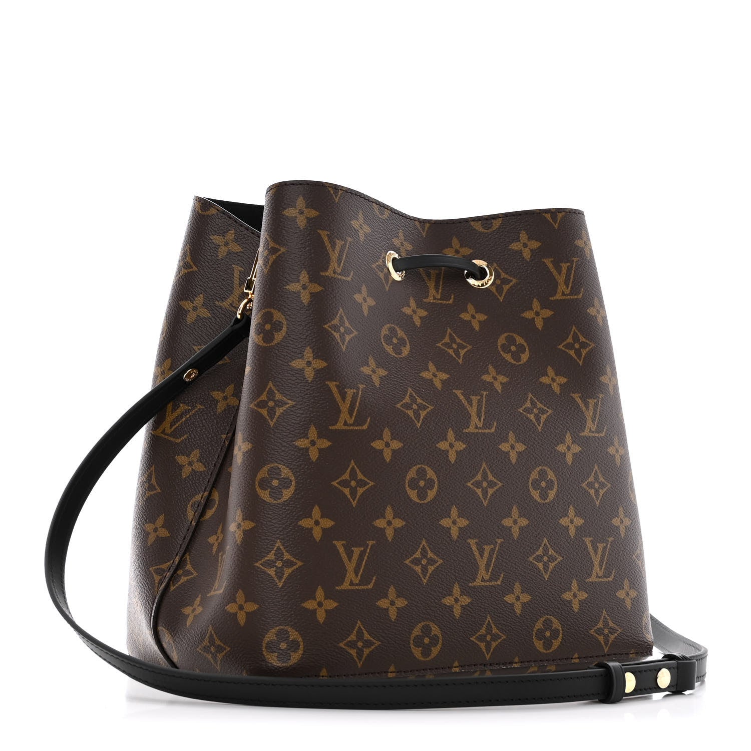 Louis Vuitton Monogram Neonoe MM Black 3 of 10