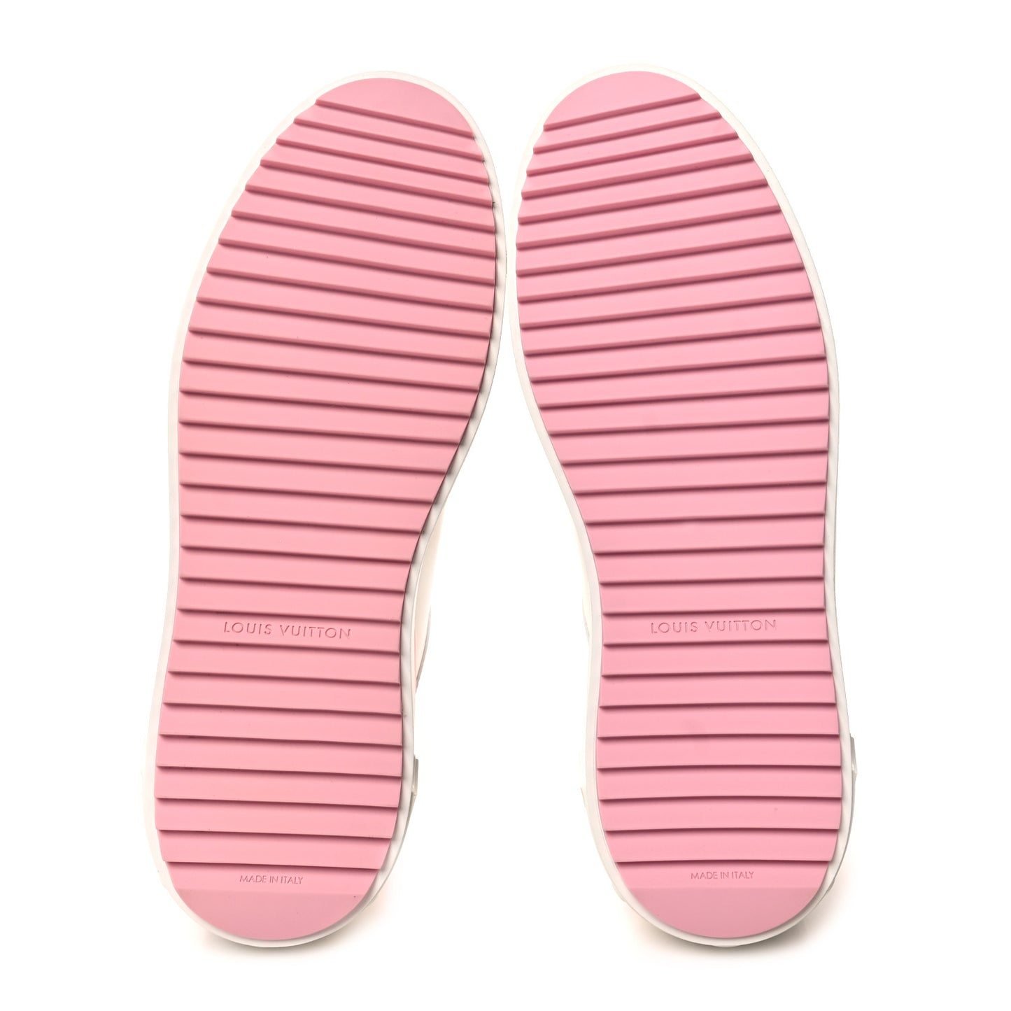 Calfskin Time Out Bow Sneakers 41 White Pink