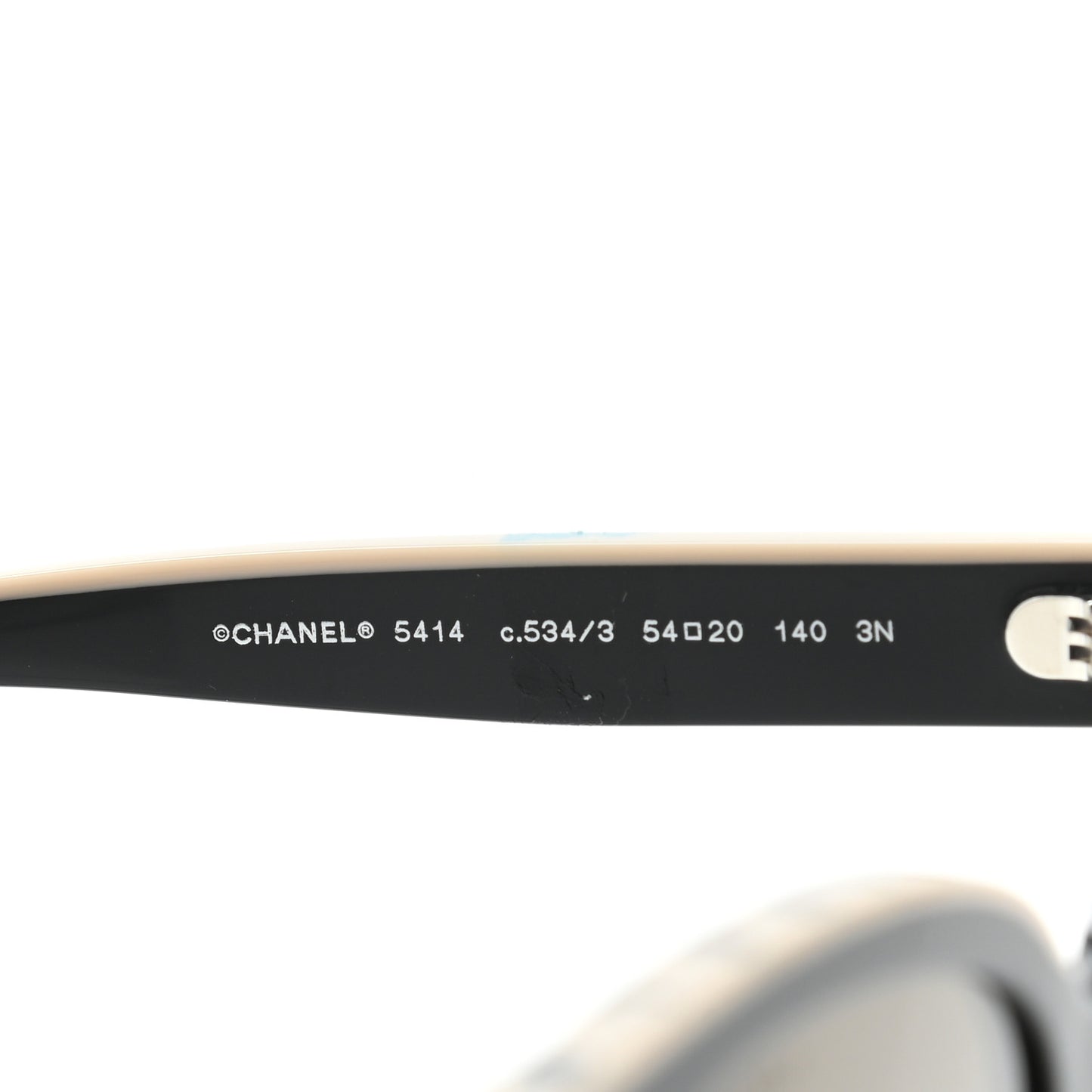 Acetate CC Butterfly Sunglasses 5414 Black Beige