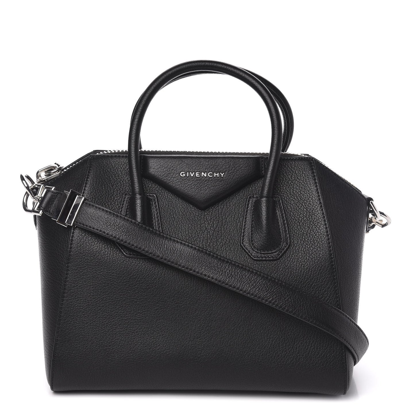 Sugar Goatskin Small Antigona Black