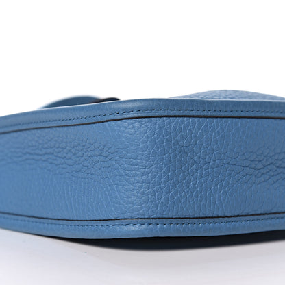 Hermes Taurillon Clemence Evelyne TPM Bleu Zanzibar 10 of 11