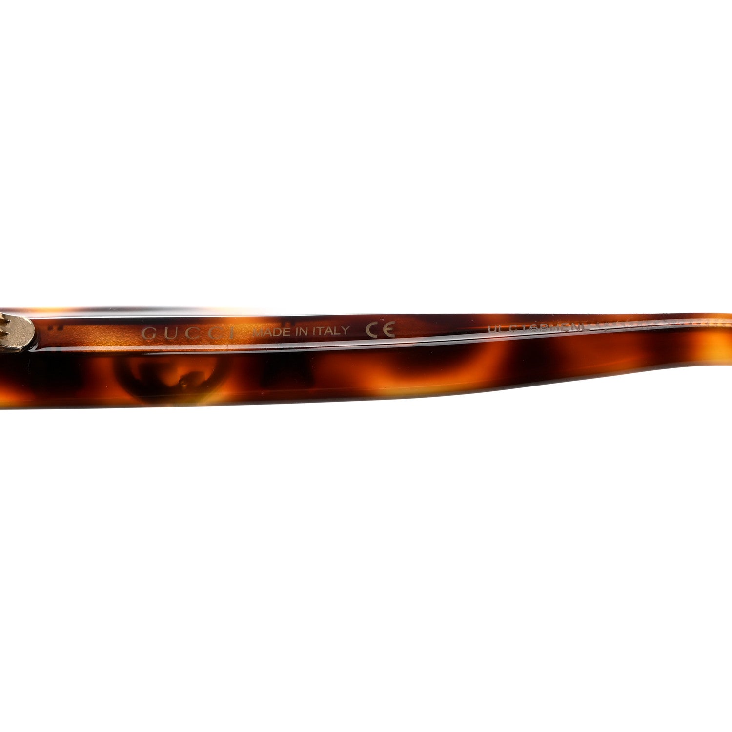 Gucci Round Frame Star Sunglasses GG0208S Tortoise 6 of 8