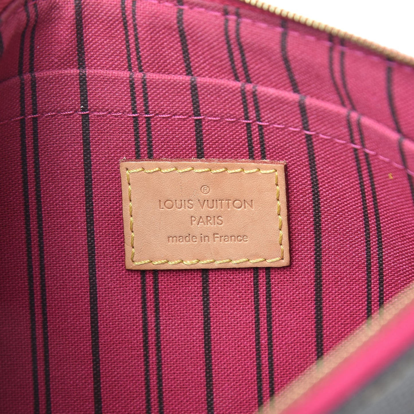 Monogram Neverfull MM GM Pochette Pivoine