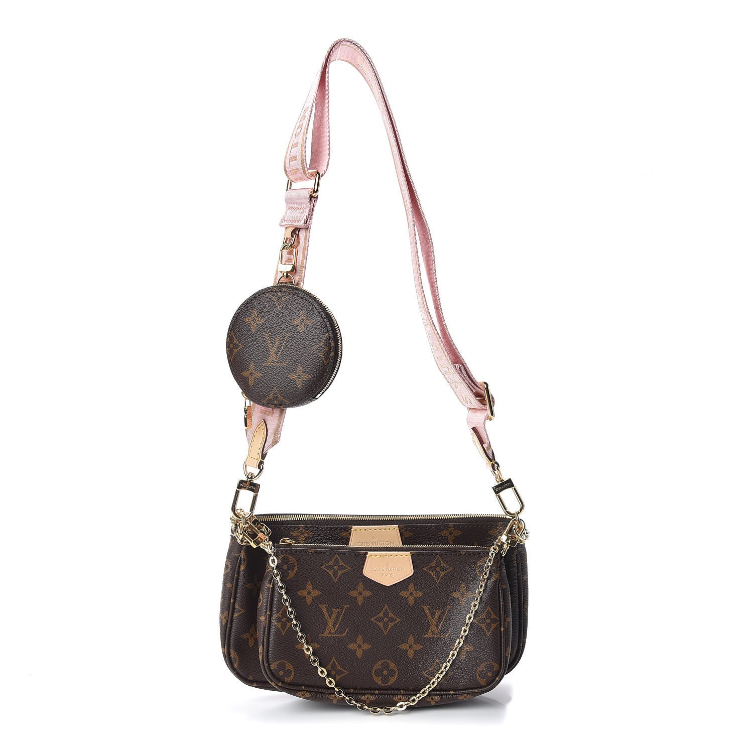 Louis Vuitton Monogram Multi Pochette Accessories Rose Clair 1 of 12