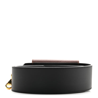 Hermes Swift Epsom Pocket Kelly Shoulder Strap Black Terre 2 of 6