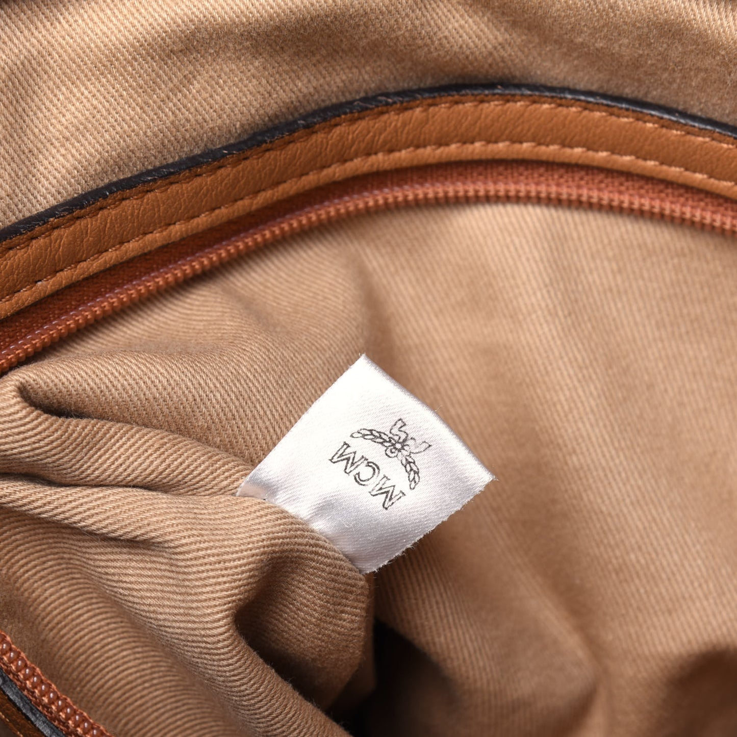 Visetos Medium Essentials Shopper Tote Cognac