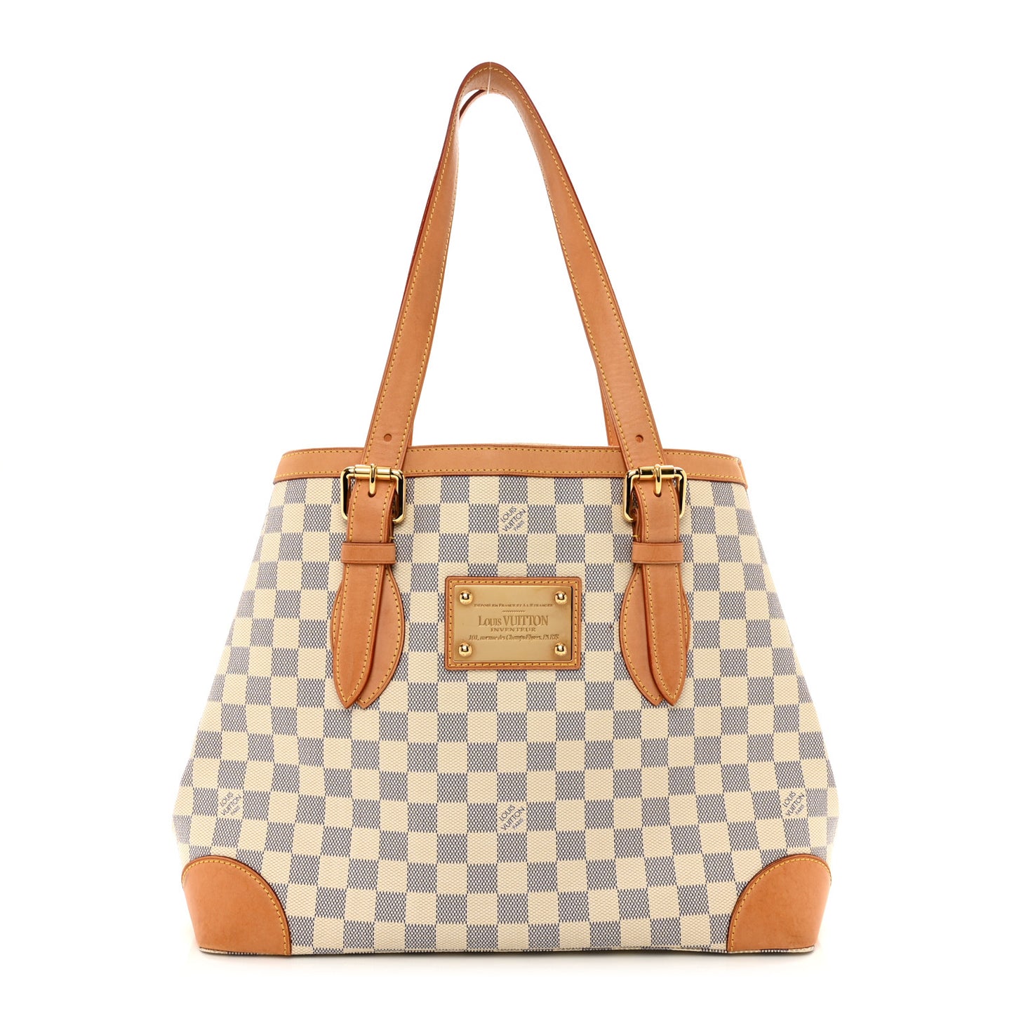 LOUIS VUITTON Damier Azur Hampstead MM
