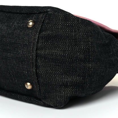 Miu Miu Denim Goatskin Flap Rosa 8 of 8