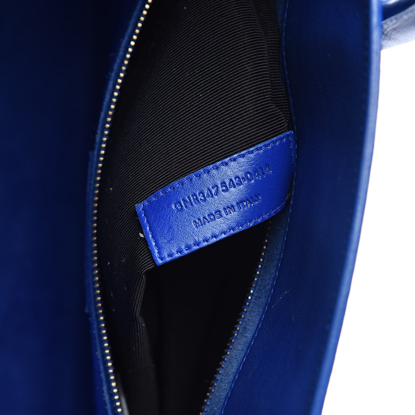 Calfskin Large Sac De Jour Carryall Royal Blue
