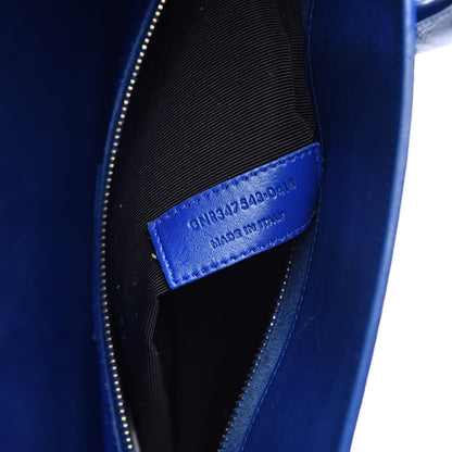 Saint Laurent Calfskin Large Sac De Jour Carryall Royal Blue 7 of 15