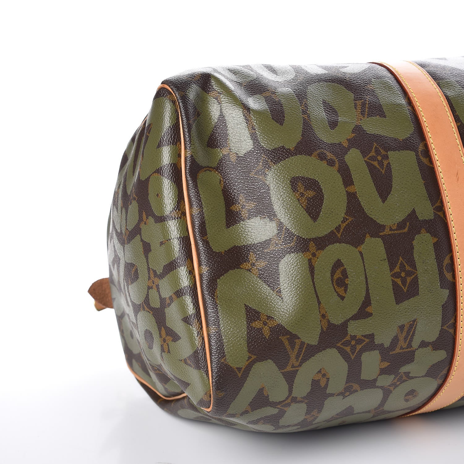 Louis Vuitton Graffiti Keepall 50 Kaki 5 of 16