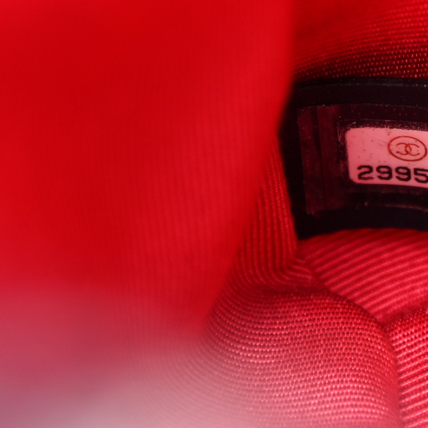 Chanel Tweed Quilted Large Chanel 19 Flap Navy Blue White Red 7 of 11