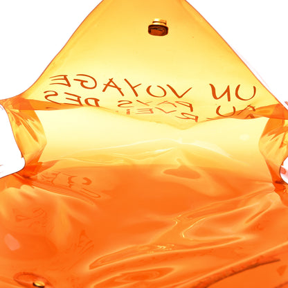 Hermes Vinyl Souvenir De L'Exposition Kelly Orange 5 of 13