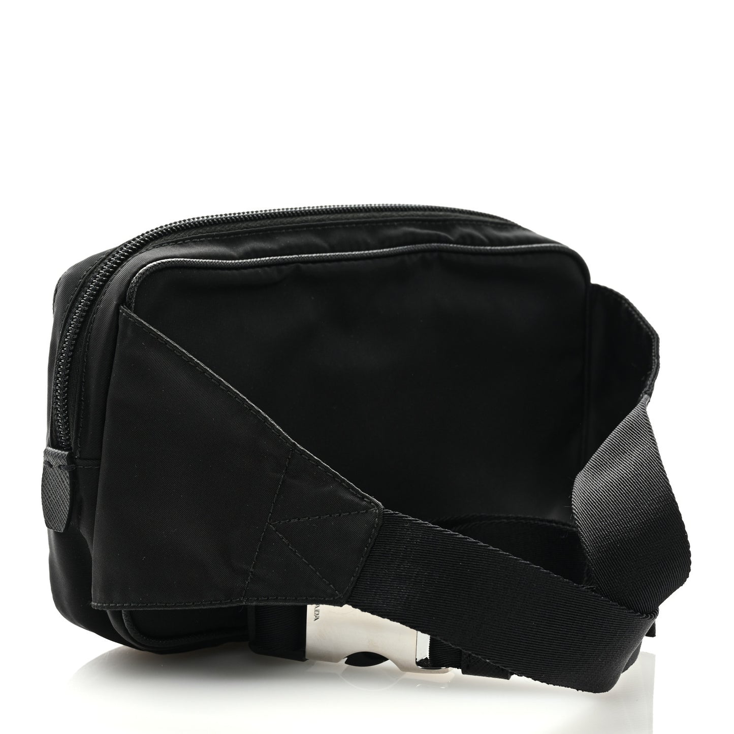 Tessuto Nylon Belt Bag Black
