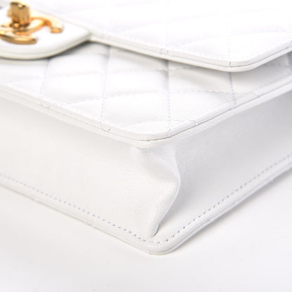 Chanel Lambskin Quilted Small Chic Pearls Flap White 9 of 10