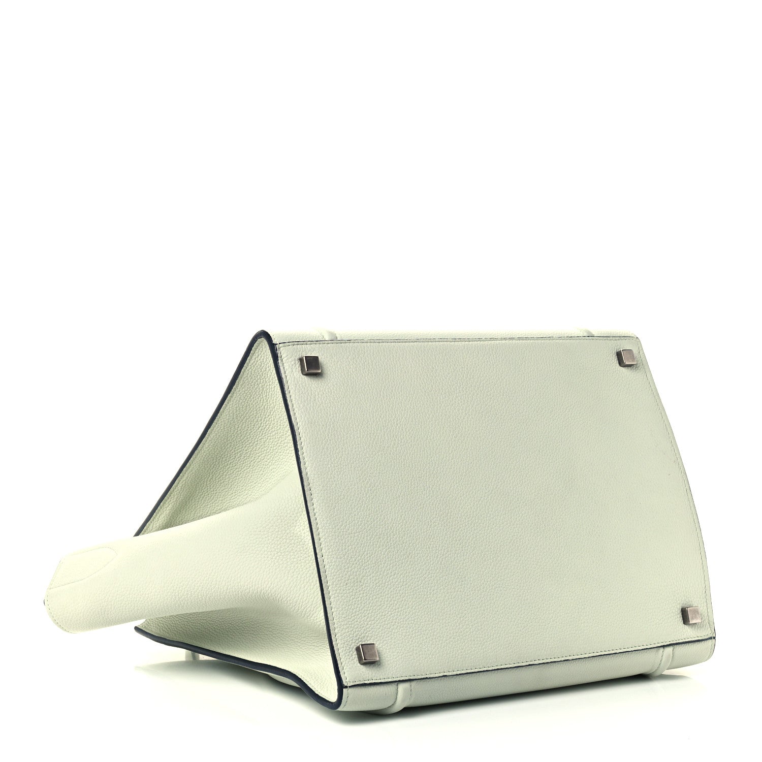 Celine Baby Grained Calfskin Medium Phantom Luggage Jade 3 of 8