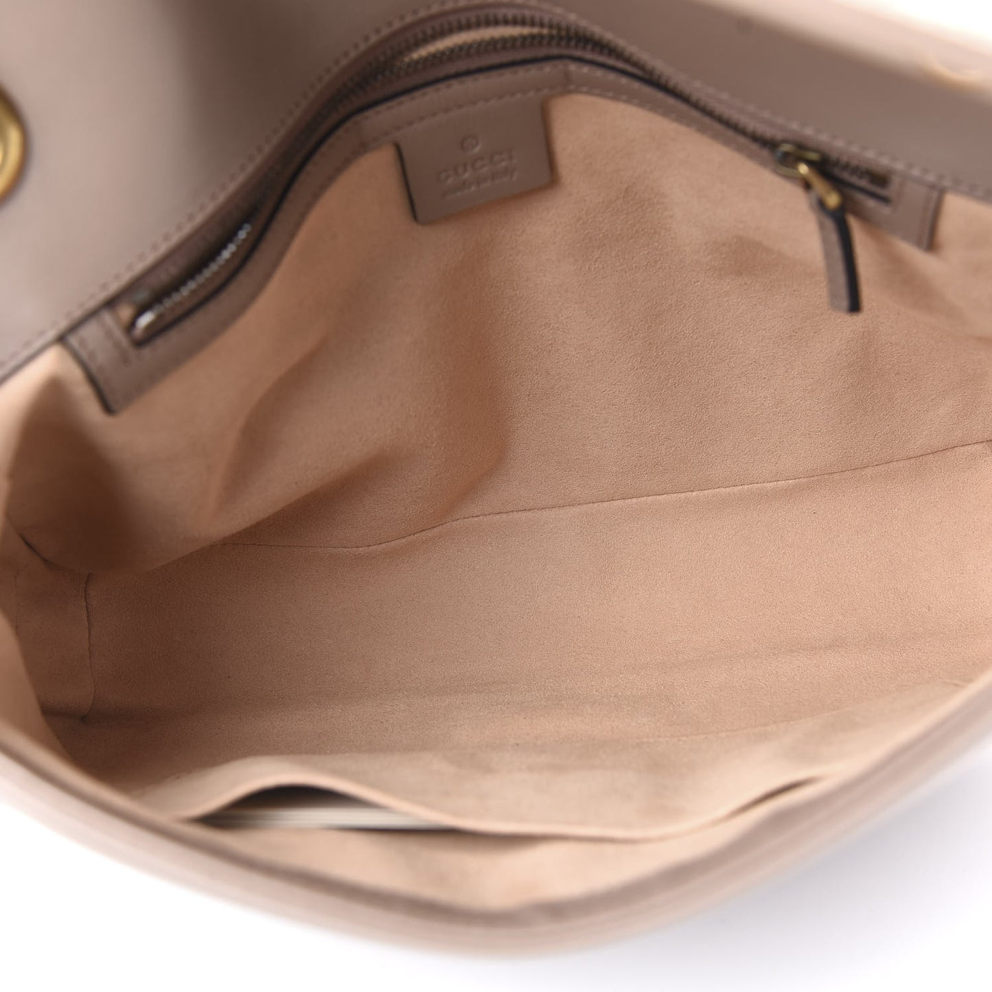 Calfskin Matelasse Medium GG Marmont Shoulder Bag Porcelain Rose