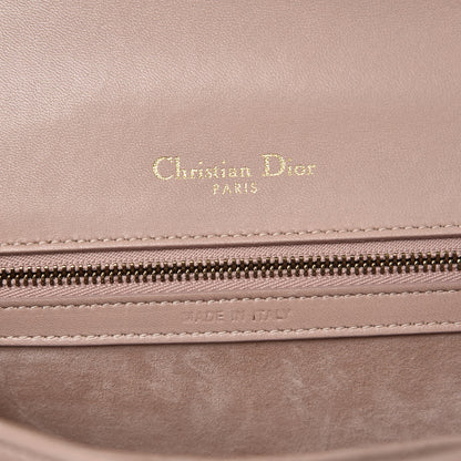 Christian Dior Lambskin Studded Small Diorama Flap Bag Nude 6 of 10