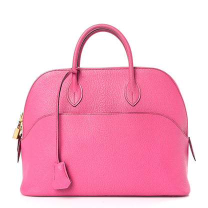 Hermes Chevre de Coromandel Bolide 1923 31 Fuchsia 1 of 10