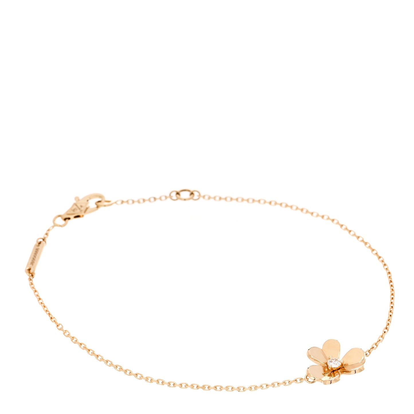 18K Yellow Gold Diamond Mini Frivole Bracelet