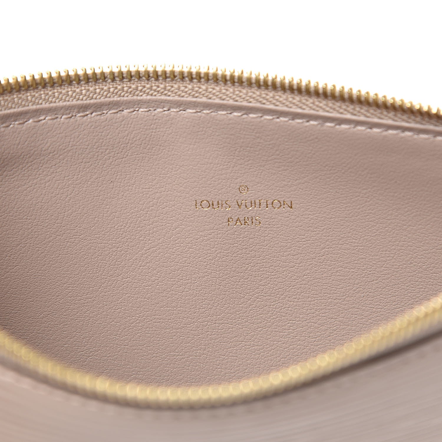 Louis Vuitton Epi Felicie Chain Wallet Zippered Insert Galet 6 of 6