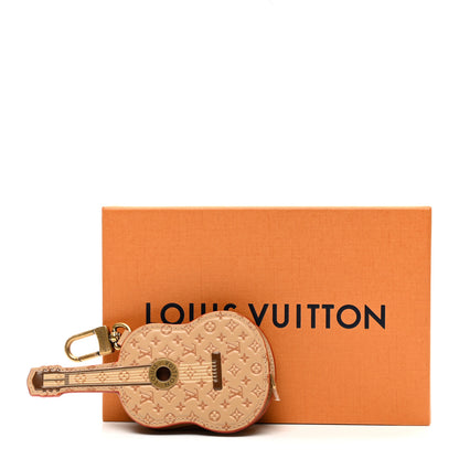 Louis Vuitton Monogram Calfskin Guitar Pouch Charm Bag Charm 5 of 5