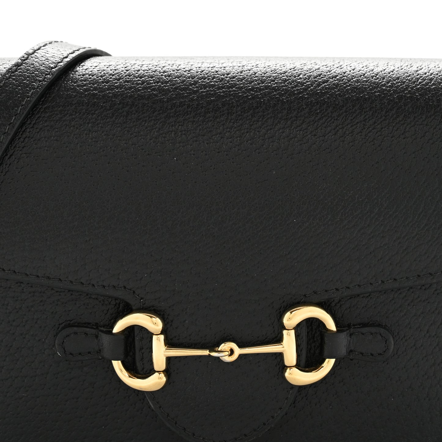 Calfskin Horsebit 1955 Shoulder Bag Black