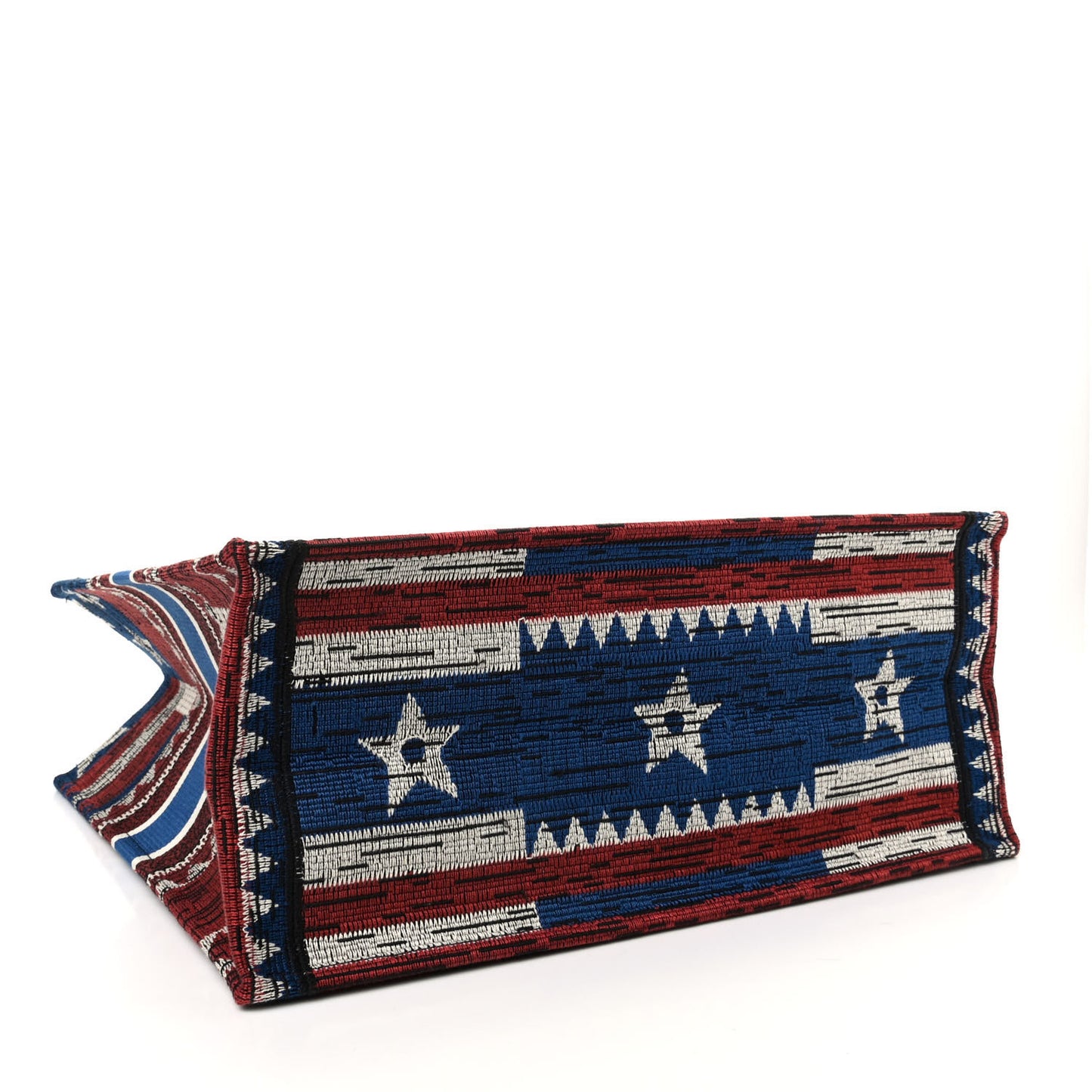 Canvas Embroidered Exclusive US Book Tote Multicolor