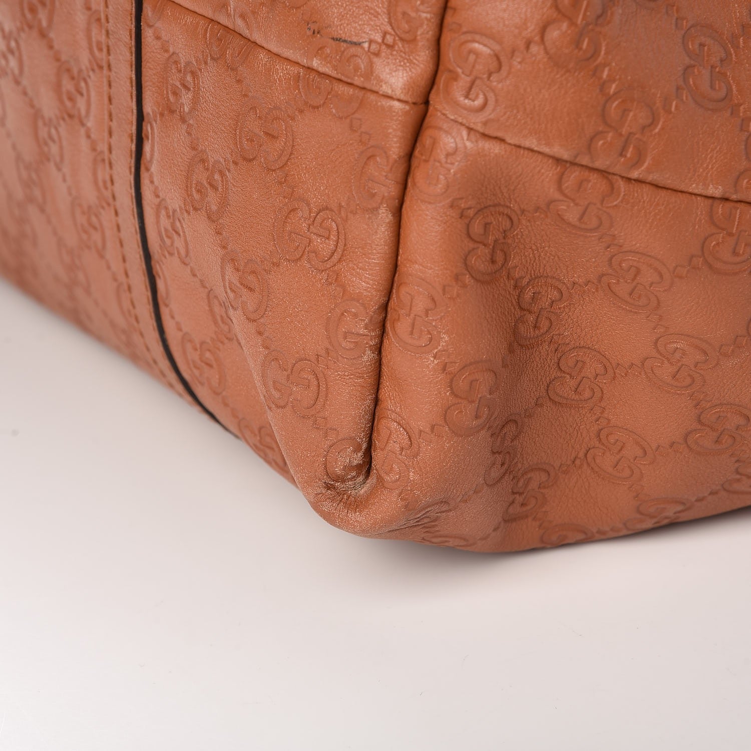 Gucci Guccissima Vitello Tender Large Joy Tote Saffron 13 of 15