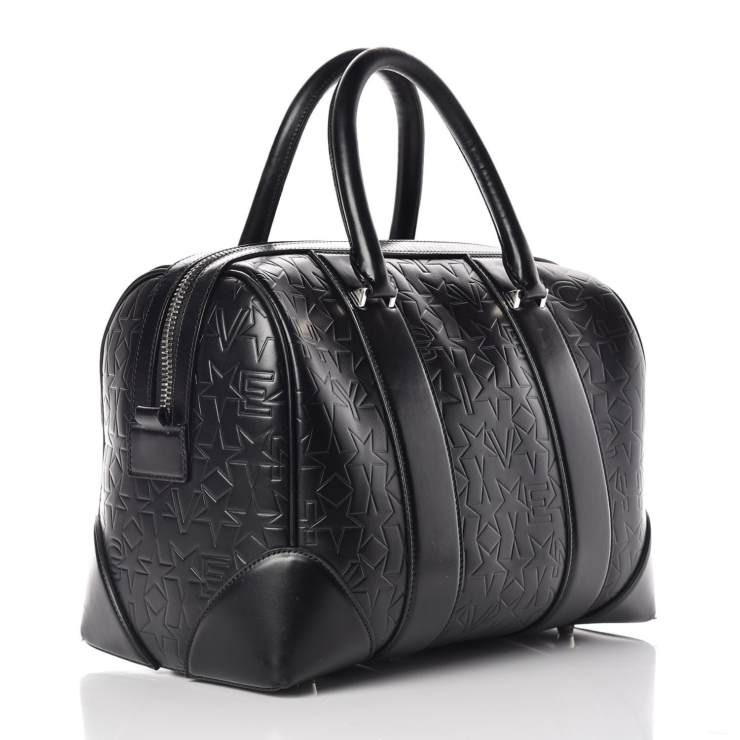 Givenchy Calfskin Star Embossed Medium Lucrezia Black 3 of 13