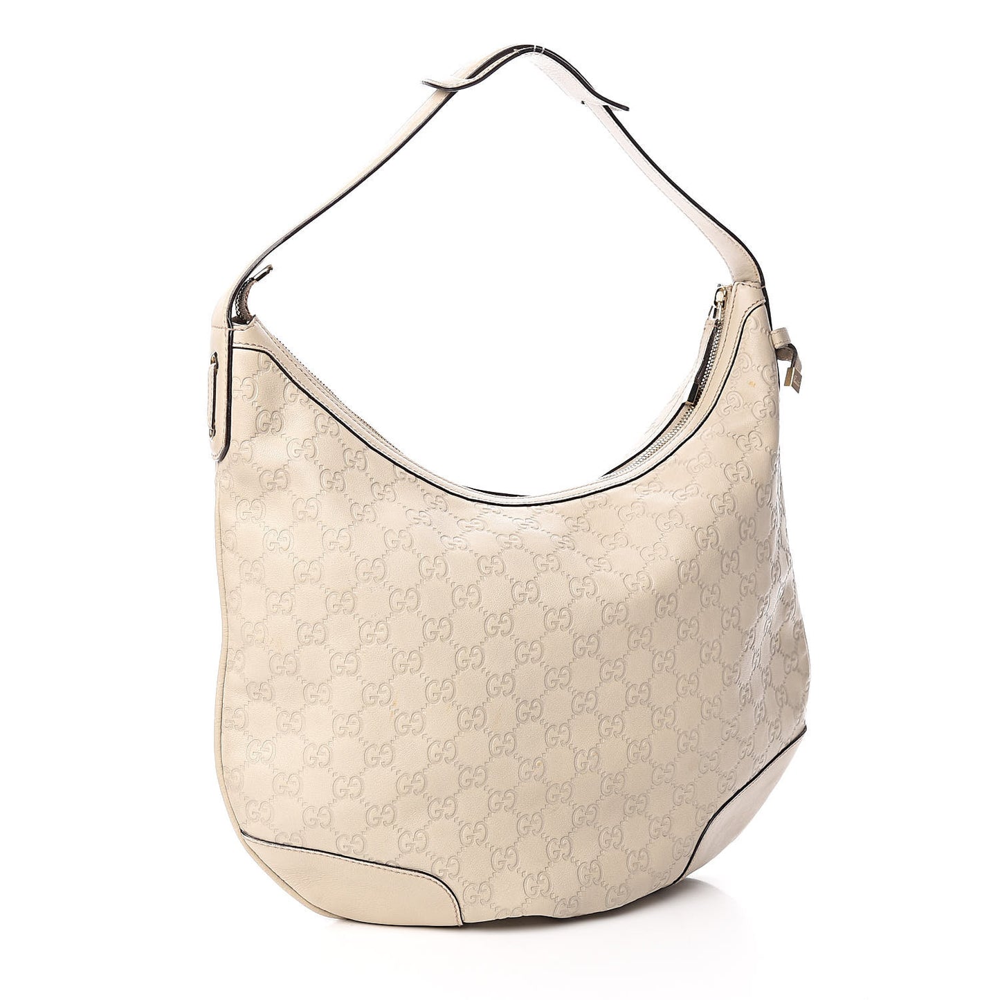 Guccissima Princy Hobo White