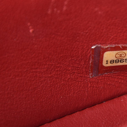 Chanel Caviar Quilted Mini Rectangular Flap Red 7 of 9
