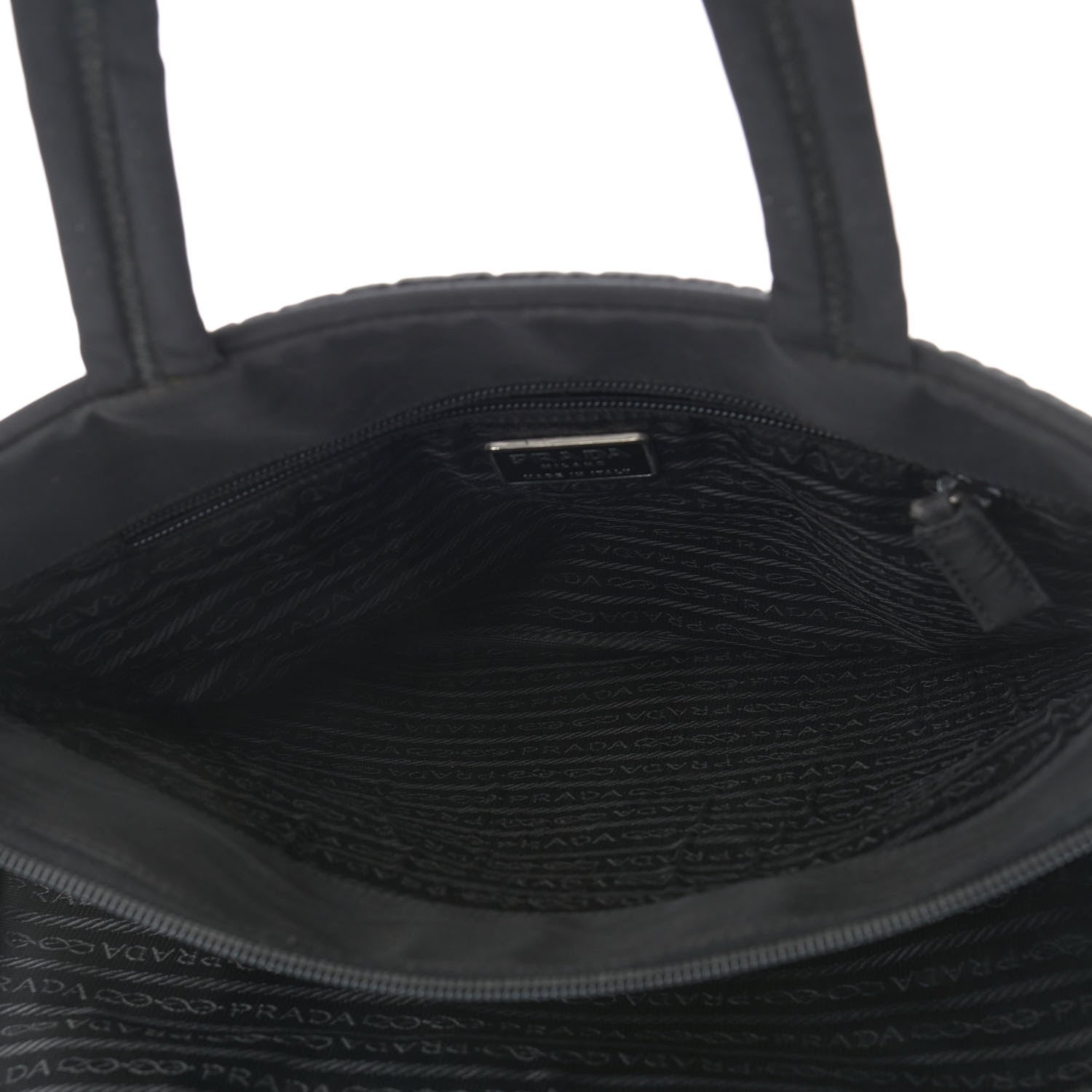 Prada Tessuto Nylon Tote Black 6 of 14