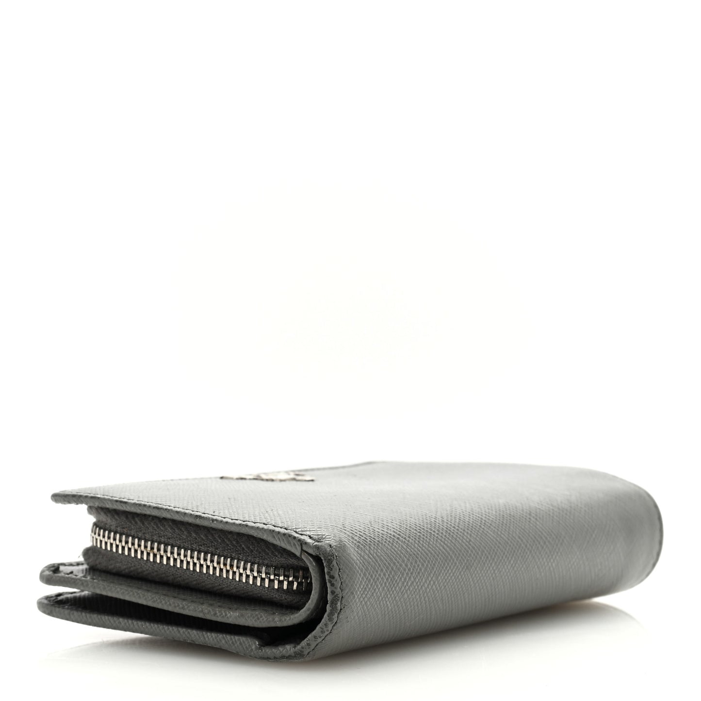 Saffiano Metal Compact Wallet Marmo