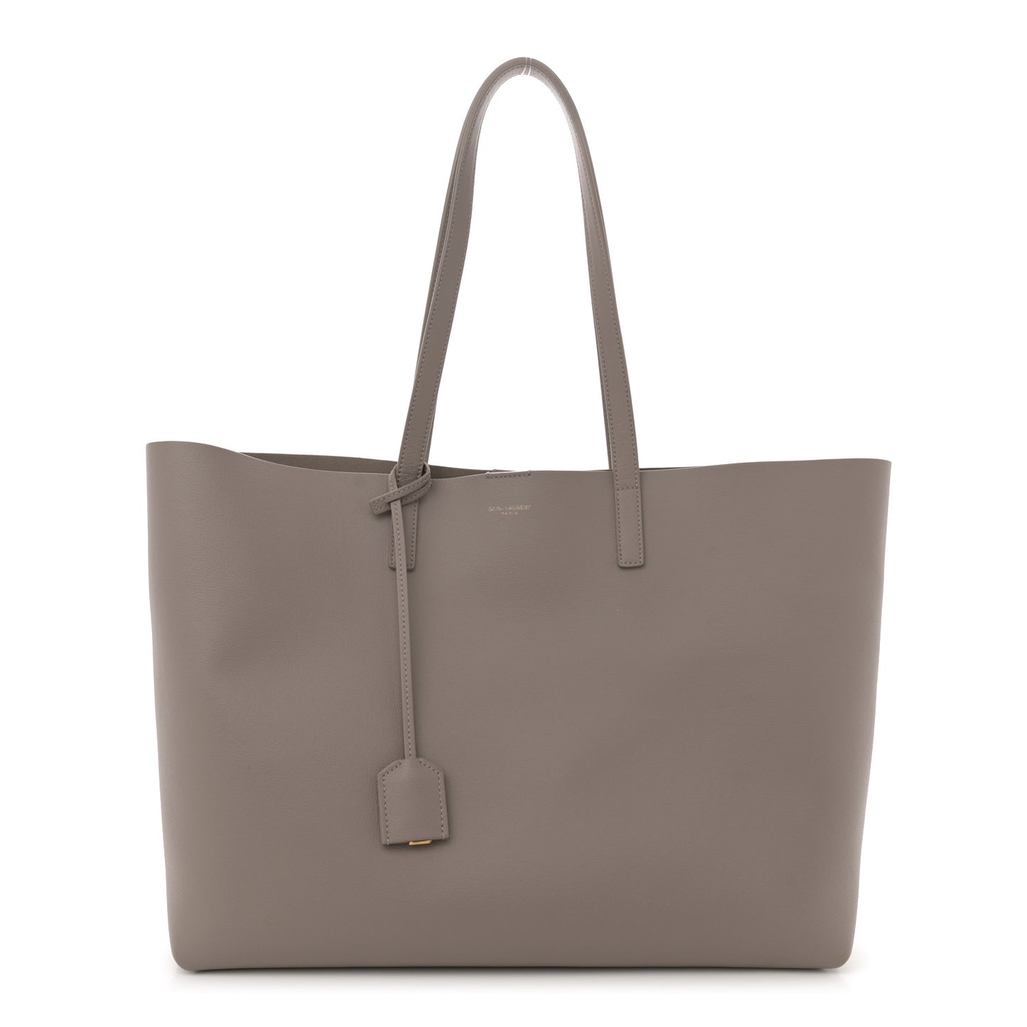 Calfskin Large Shopping Tote Mink