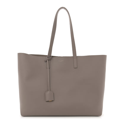 Saint Laurent Calfskin Large Shopping Tote Mink 1 of 11