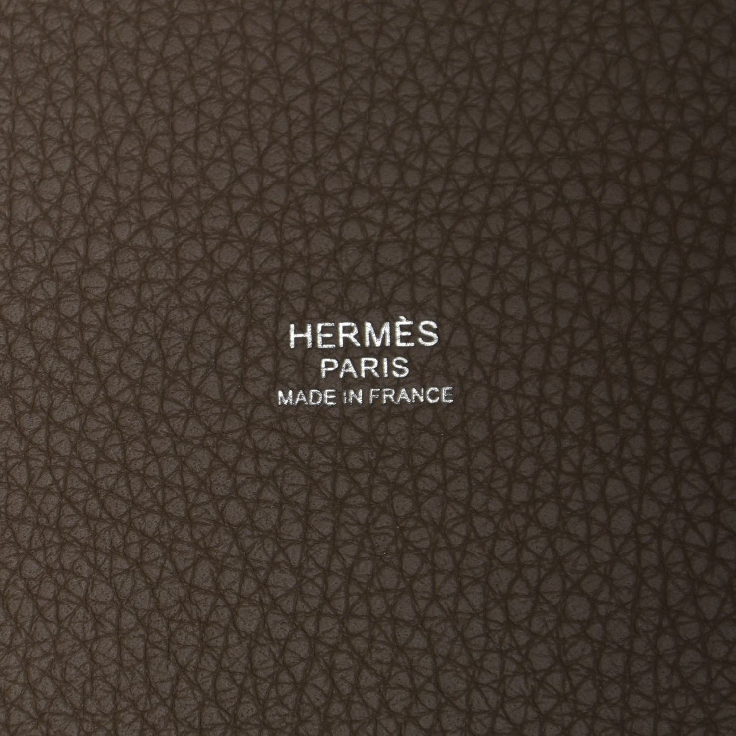 Hermes Taurillon Clemence Picotin Lock 22 MM Etoupe 6 of 12