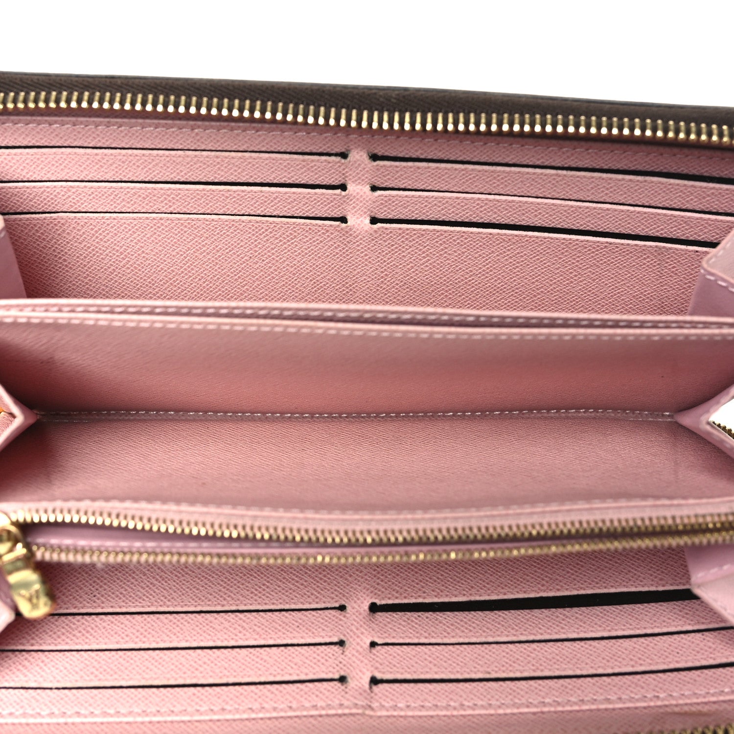 Louis Vuitton Monogram Zippy Wallet Rose Ballerine 5 of 11