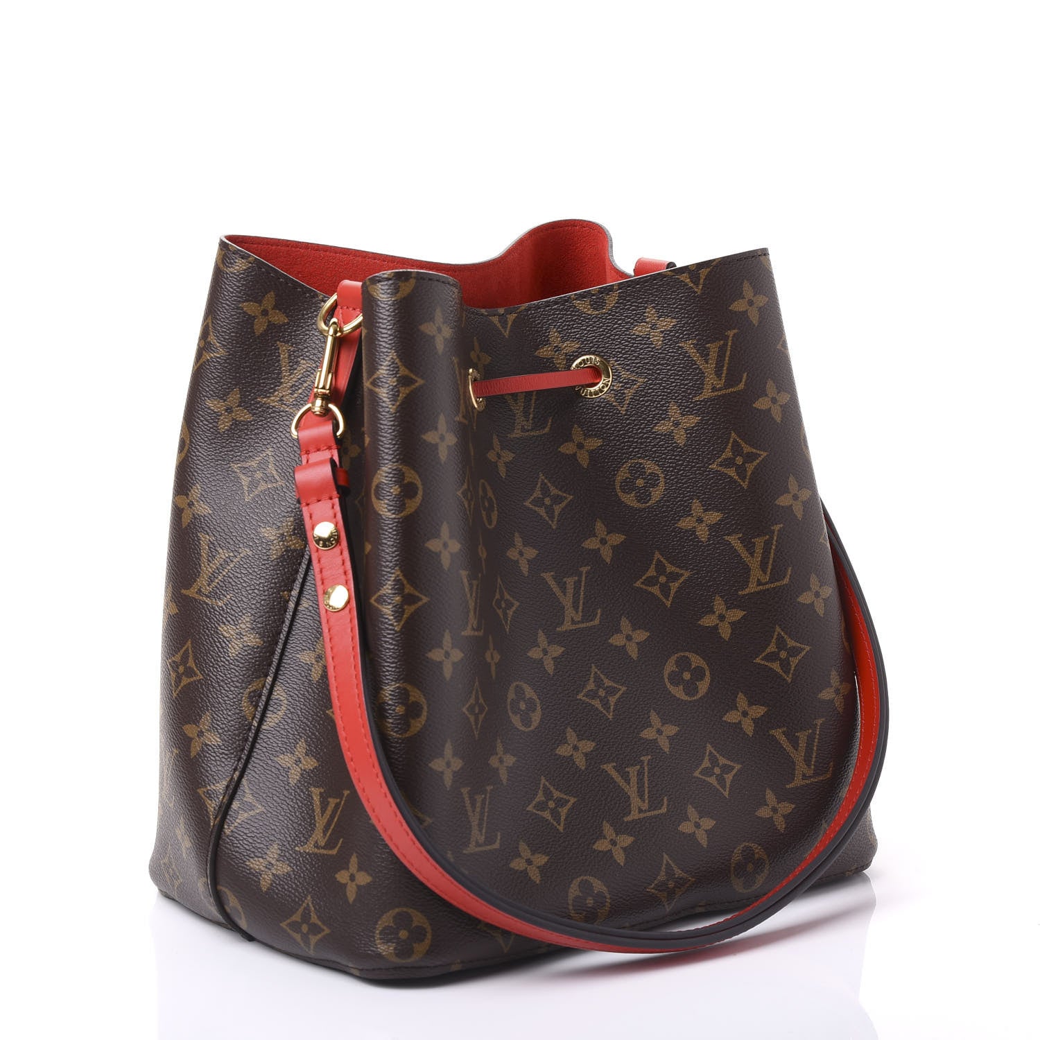 Louis Vuitton Monogram Neonoe MM Coquelicot 2 of 11