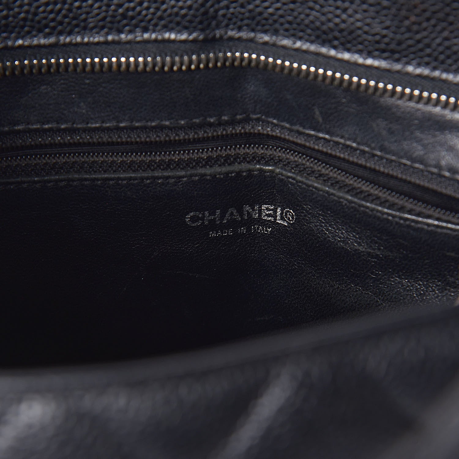 Chanel Caviar Quilted Medallion Tote Black 5 of 11